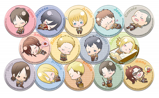 画像ギャラリー No.001のサムネイル画像 / 「進撃の巨人 死地からの脱出」,缶バッジセットの当たるツイートキャンペーンを実施