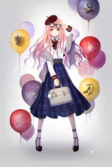 画像ギャラリー No.011のサムネイル画像 / コーディネート対決を楽しめるスマホアプリ「ミラクルニキ」の配信がスタート。通算7日間のログインで「スターリーナイト」のセットコーデを完成できる