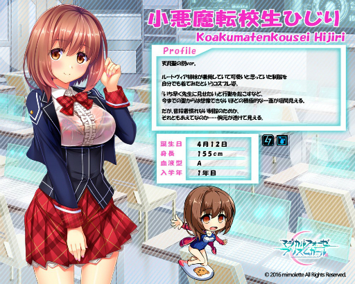 画像ギャラリー No.014のサムネイル画像 / 「マジカルフォーゼ プリズム ガール」新キャラクター「帝嶺才華」と「薙上咲」が実装に。アプリ版の配信も決定