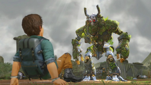 画像ギャラリー No.004のサムネイル画像 / 「KNACK ふたりの英雄と古代兵団」2人で協力して繰り出す「タッグアクション」など,新システムが公開