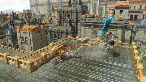 画像ギャラリー No.018のサムネイル画像 / 「KNACK ふたりの英雄と古代兵団」2人で協力して繰り出す「タッグアクション」など,新システムが公開