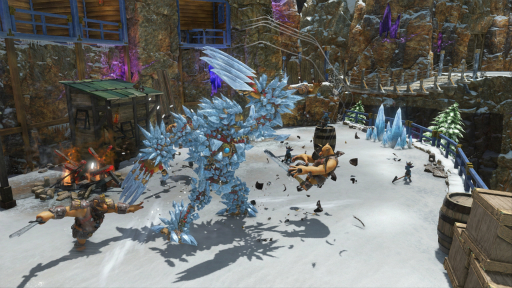 画像ギャラリー No.031のサムネイル画像 / 「KNACK ふたりの英雄と古代兵団」2人で協力して繰り出す「タッグアクション」など,新システムが公開