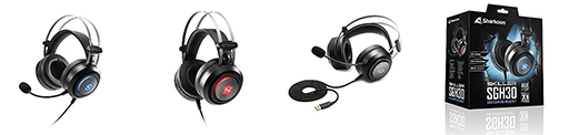 画像ギャラリー No.003のサムネイル画像 / 税込約7000円で7.1ch仮想サラウンド対応のヘッドセットがSharkoonから