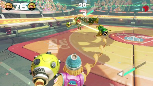 画像ギャラリー No.012のサムネイル画像 / Nintendo Switch「ARMS」のオンライン体験会「のびーるウデだめし」プレイレポート。長く伸びるアームがクロスしかち合う,新感覚のバトルを楽しもう!