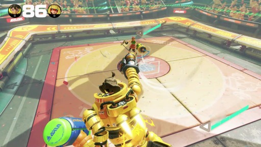 画像ギャラリー No.018のサムネイル画像 / Nintendo Switch「ARMS」のオンライン体験会「のびーるウデだめし」プレイレポート。長く伸びるアームがクロスしかち合う,新感覚のバトルを楽しもう!