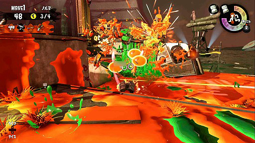 画像ギャラリー No.025のサムネイル画像 / 「スプラトゥーン2」プレイレポート。前作の良さを受け継ぎつつ,「サーモンラン」で新たな楽しさも。またアツい日々が始まった