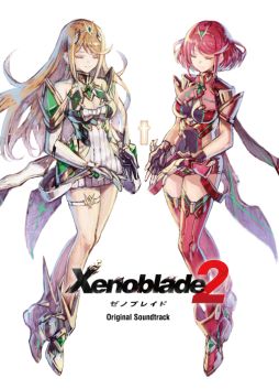 画像ギャラリー No.001のサムネイル画像 / 「ゼノブレイド2」のサウンドトラックCD通常盤,ジャケットイラストが公開