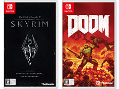 Nintendo Switch向け「TESV: Skyrim」は2018年2月1日,「DOOM」は3月1日にそれぞれ発売へ。いずれもCEROレーティングはZ
