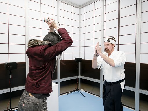 画像ギャラリー No.013のサムネイル画像 / 本体と同時発売のパーティーゲーム「1-2-Switch」をプレイ。IRカメラやHD振動など,Nintendo Switchならではの機能を使ったミニゲームが楽しめる