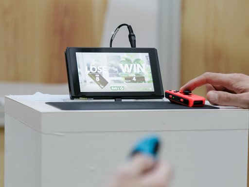 画像ギャラリー No.014のサムネイル画像 / 本体と同時発売のパーティーゲーム「1-2-Switch」をプレイ。IRカメラやHD振動など,Nintendo Switchならではの機能を使ったミニゲームが楽しめる