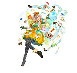 画像ギャラリー No.011のサムネイル画像 / 「ファイアーエムブレム ヒーローズ」に収穫祭を楽しむ比翼英雄のフレイヤを含む4名が参戦。10月7日に召喚イベントを開始