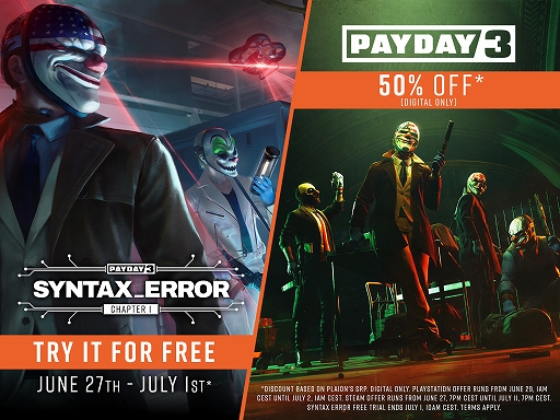 ꡼ No.004Υͥ / PAYDAY 3ס˾Υ⡼ɤΥ١Ǥޤॢåץǡ1.2.0ۿȤˤо줷ȥСɤɲ