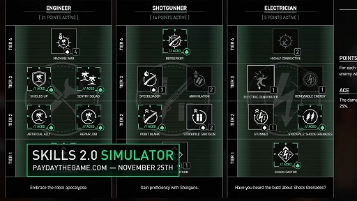 画像ギャラリー No.001のサムネイル画像 / 「PAYDAY 3」,既存のスキルシステムを完全に刷新する無料大型アップデート“Skills 2.0”を配信。本編の50%オフセールも実施中