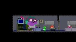 画像ギャラリー No.001のサムネイル画像 / PS4版「ケロブラスター」がPLAYISMより4月11日にリリース決定