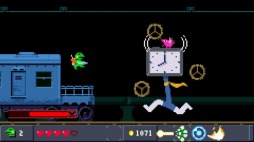 画像ギャラリー No.004のサムネイル画像 / PS4版「ケロブラスター」がPLAYISMより4月11日にリリース決定