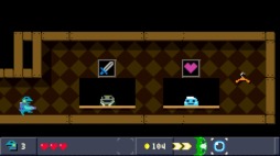 画像ギャラリー No.005のサムネイル画像 / PS4版「ケロブラスター」がPLAYISMより4月11日にリリース決定