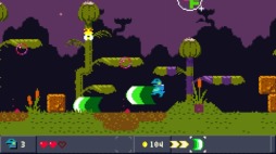 画像ギャラリー No.009のサムネイル画像 / PS4版「ケロブラスター」がPLAYISMより4月11日にリリース決定