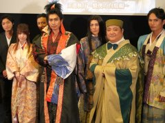 舞台「信長の野望・大志 冬の陣」制作発表会レポート。鶏冠井孝介さんら主要キャスト陣が意気込みを語る