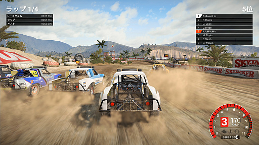 画像ギャラリー No.001のサムネイル画像 / 「DiRT 4」はオフロードレースを手軽にも本格的にも楽しめる,待望のナンバリングタイトルだ