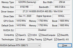 ꡼ No.005Υͥ / ZOTACGeForce RTX 3060 Ti Twin Edgeץӥ塼RTX 3060 TiܤǤŪ²2ϢեǥμϤ򸡾
