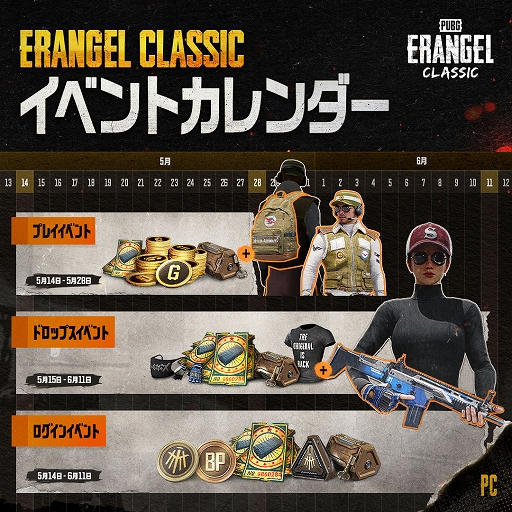 ꡼ No.007Υͥ / PUBG: BATTLEGROUNDSסPUBGʷϵ廊Erangel Classicץޥåפåץǡ29.2