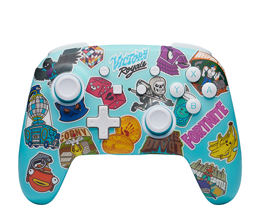 画像ギャラリー No.003のサムネイル画像 / FortniteコラボデザインのSwitch用ワイヤレスゲームパッドやアナログ接続型イヤフォンがPowerAから登場