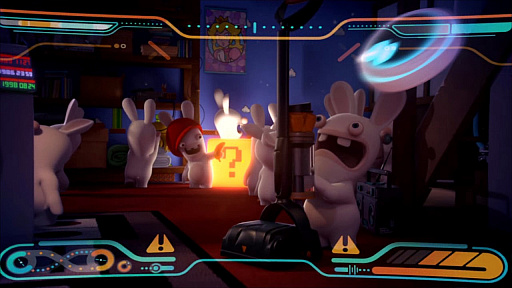 画像ギャラリー No.002のサムネイル画像 / マリオの戦略バトルは,シェイプされたルール&連携重視でテンポ良く楽しめる。「マリオ+ラビッツ キングダムバトル」プレイレポート