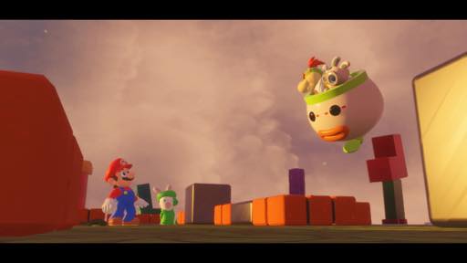 画像ギャラリー No.005のサムネイル画像 / マリオの戦略バトルは,シェイプされたルール&連携重視でテンポ良く楽しめる。「マリオ+ラビッツ キングダムバトル」プレイレポート