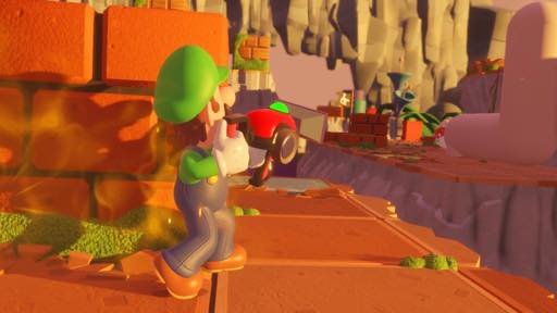 画像ギャラリー No.010のサムネイル画像 / マリオの戦略バトルは,シェイプされたルール&連携重視でテンポ良く楽しめる。「マリオ+ラビッツ キングダムバトル」プレイレポート