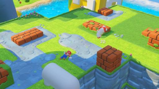 画像ギャラリー No.017のサムネイル画像 / マリオの戦略バトルは,シェイプされたルール&連携重視でテンポ良く楽しめる。「マリオ+ラビッツ キングダムバトル」プレイレポート