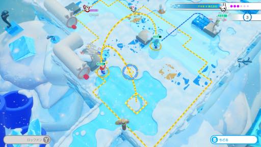 画像ギャラリー No.021のサムネイル画像 / マリオの戦略バトルは,シェイプされたルール&連携重視でテンポ良く楽しめる。「マリオ+ラビッツ キングダムバトル」プレイレポート