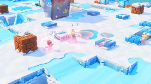 画像ギャラリー No.035のサムネイル画像 / マリオの戦略バトルは,シェイプされたルール&連携重視でテンポ良く楽しめる。「マリオ+ラビッツ キングダムバトル」プレイレポート