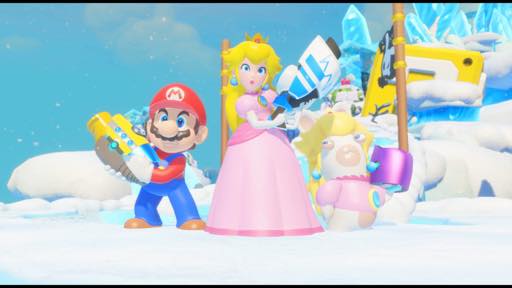 画像ギャラリー No.040のサムネイル画像 / マリオの戦略バトルは,シェイプされたルール&連携重視でテンポ良く楽しめる。「マリオ+ラビッツ キングダムバトル」プレイレポート