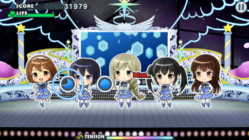 画像ギャラリー No.020のサムネイル画像 / 新作リズムゲーム「スクメロ」のトライアル版をプレイ――アルタイル・トルテの5人が歌って踊る!