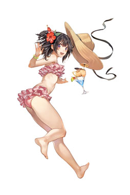 画像ギャラリー No.003のサムネイル画像 / 「ロードオブダイス」が8月17日よりサービス開始。事前登録で水着アバターをもらおう