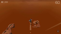 画像ギャラリー No.005のサムネイル画像 / 落下するときの感覚が気持ちいいランゲーム「Sky Dancer」を紹介する「(ほぼ)日刊スマホゲーム通信」第1478回