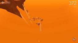 画像ギャラリー No.006のサムネイル画像 / 落下するときの感覚が気持ちいいランゲーム「Sky Dancer」を紹介する「(ほぼ)日刊スマホゲーム通信」第1478回