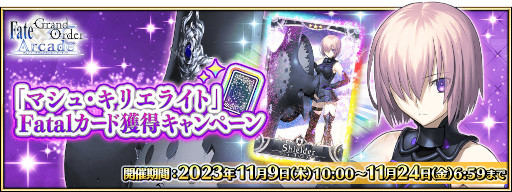 ꡼ No.010Υͥ / FGO Arcadeסޥ塦ꥨ饤ȤFatalɤɥåפ륭ڡ119鳫