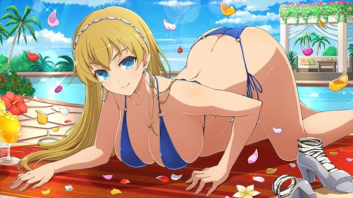 画像ギャラリー No.005のサムネイル画像 / 「シノビマスター 閃乱カグラ NEW LINK」で“クイーンズブレイド”とのコラボ第2弾がスタート