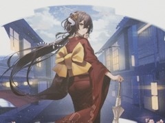 「アズールレーン」の加賀友禅コラボ第2弾が4月27日にスタート。赤城と三笠のコラボ着物が披露された発表会をレポート