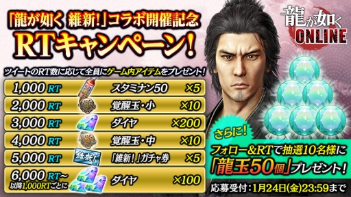 画像ギャラリー No.021のサムネイル画像 / 「龍が如く ONLINE」で「龍が如く 維新!」とのコラボイベントが開催中