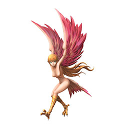 画像ギャラリー No.005のサムネイル画像 / 「D2メガテン」,★5妖鳥「マッハ」と★4妖鳥「ハーピー」が新登場