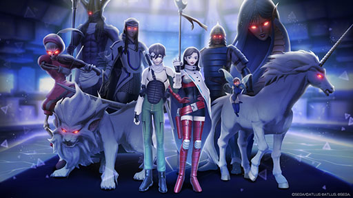 画像ギャラリー No.001のサムネイル画像 / 「D2メガテン」,真・女神転生よりザ・ヒーローとヒロインが登場