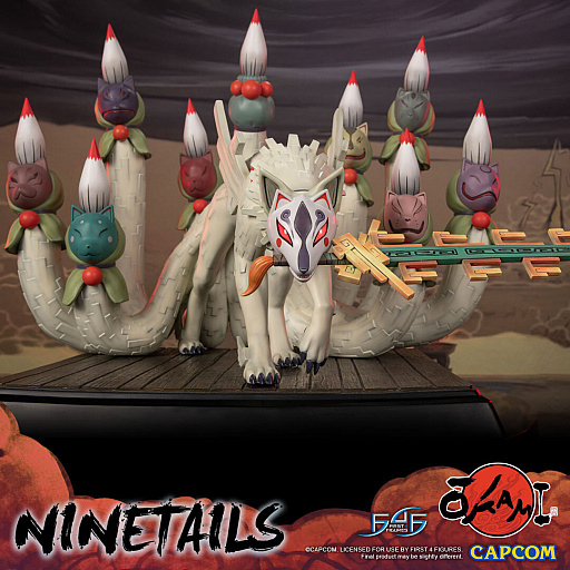 画像ギャラリー No.001のサムネイル画像 / 「大神」シリーズ,First 4 Figuresのフィギュアが国内から購入可能に。新作であるキュウビのフィギュアの予約を受付中