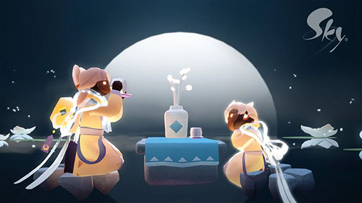 画像ギャラリー No.001のサムネイル画像 / 「Sky 星を紡ぐ子どもたち」,三日月オアシスを舞台に謎かけを楽しめる「月灯りの日々」を9月29日16:00に開始