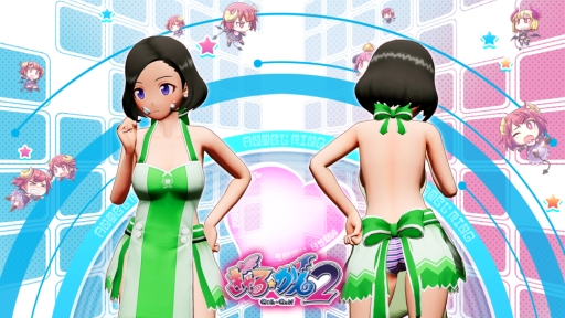 画像ギャラリー No.017のサムネイル画像 / 「ぎゃる☆がん2」のDLC衣装第5弾が配信開始。「だぶるぴーす ばいりんぎゃる」のセール,PS Storeで実施