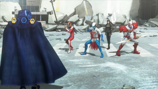 ���������꡼ No.002�Υ���ͥ������ / �֤����� ���˥ᡤ���褦����45��ϥ��ĥΥ��ץ�55��ǯ��ǰ���ʡ�Infini-T Force�ס����å���ޥ��Ϥ���Ȥ���4�ͤΥҡ�����������