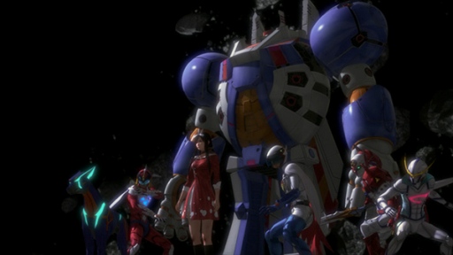 ���������꡼ No.018�Υ���ͥ������ / �֤����� ���˥ᡤ���褦����45��ϥ��ĥΥ��ץ�55��ǯ��ǰ���ʡ�Infini-T Force�ס����å���ޥ��Ϥ���Ȥ���4�ͤΥҡ�����������