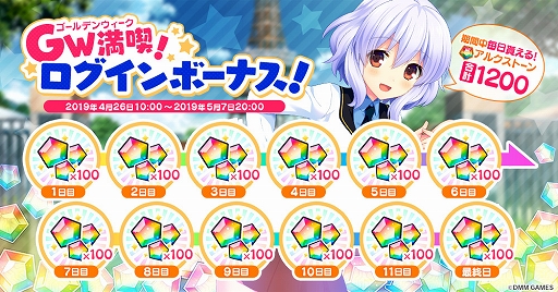 画像ギャラリー No.003のサムネイル画像 / 「CIRCLET PRINCESS」,ステップアップスカウトやログインボーナスなど盛りだくさんの「GW特別キャンペーン」が開催