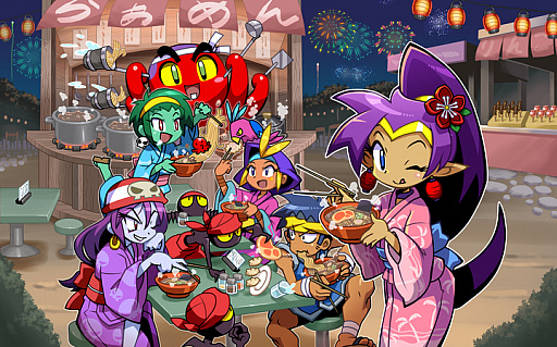 画像ギャラリー No.002のサムネイル画像 / 「シャンティ:ハーフ・ジーニーヒーロー アルティメット・エディション」が,PS4/Switch向けに2018年5月31日に発売。予約受付が本日スタート